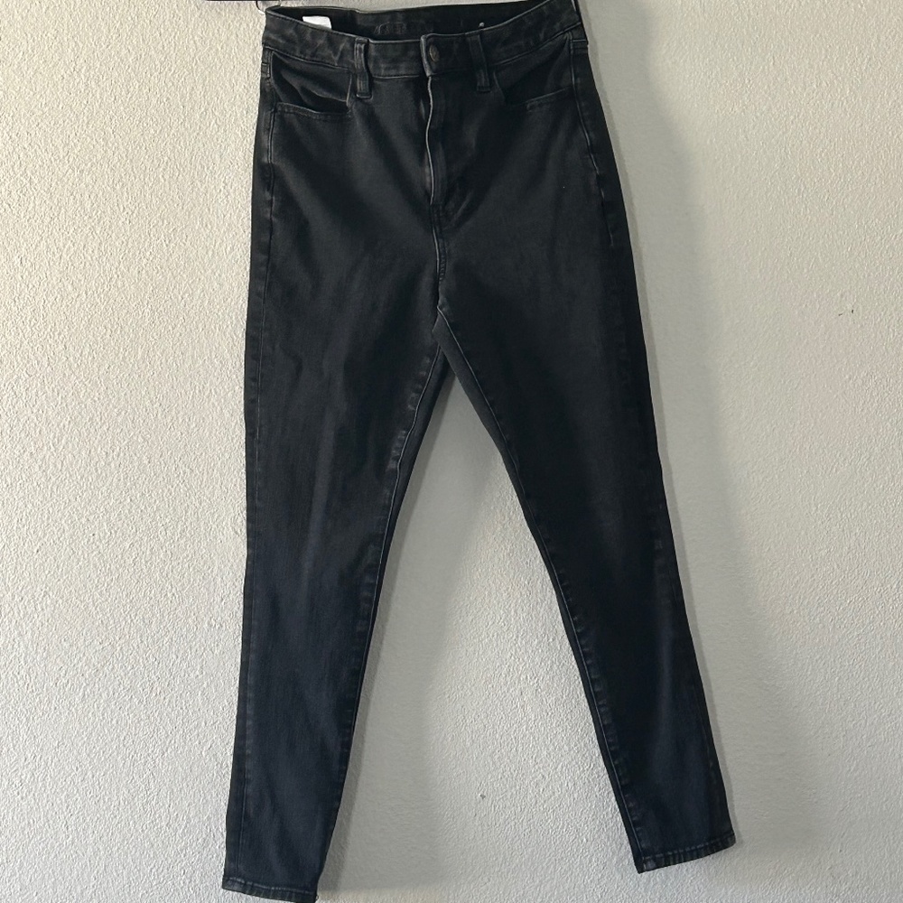 black jeggings